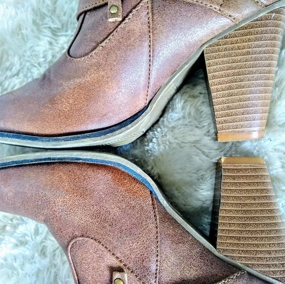 Tan Booties - Picture 4 of 8